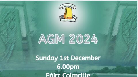 Club AGM – 1st December 2024