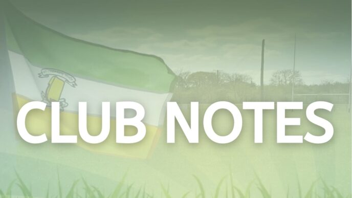 Club Notes – 6th March 2025