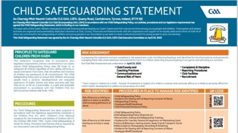 Safeguarding Statement 2025