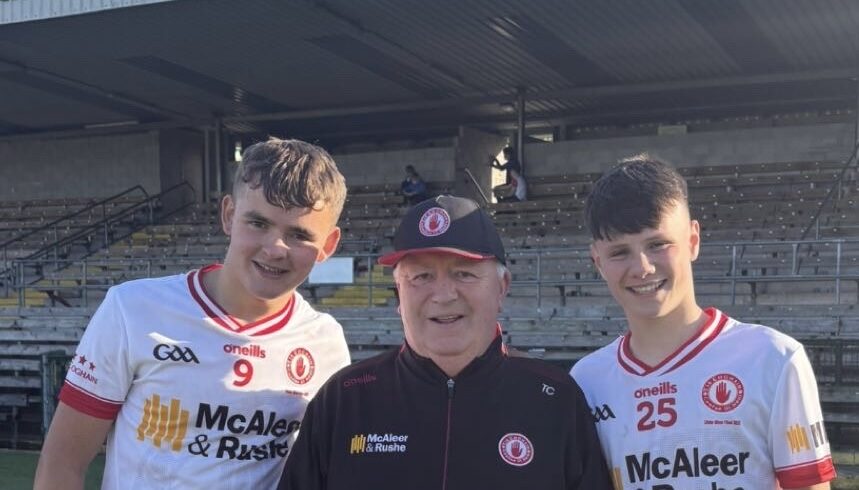 Pádraig Donaghy captain Tyrone Minors to Ulster Title 🔴⚪️
